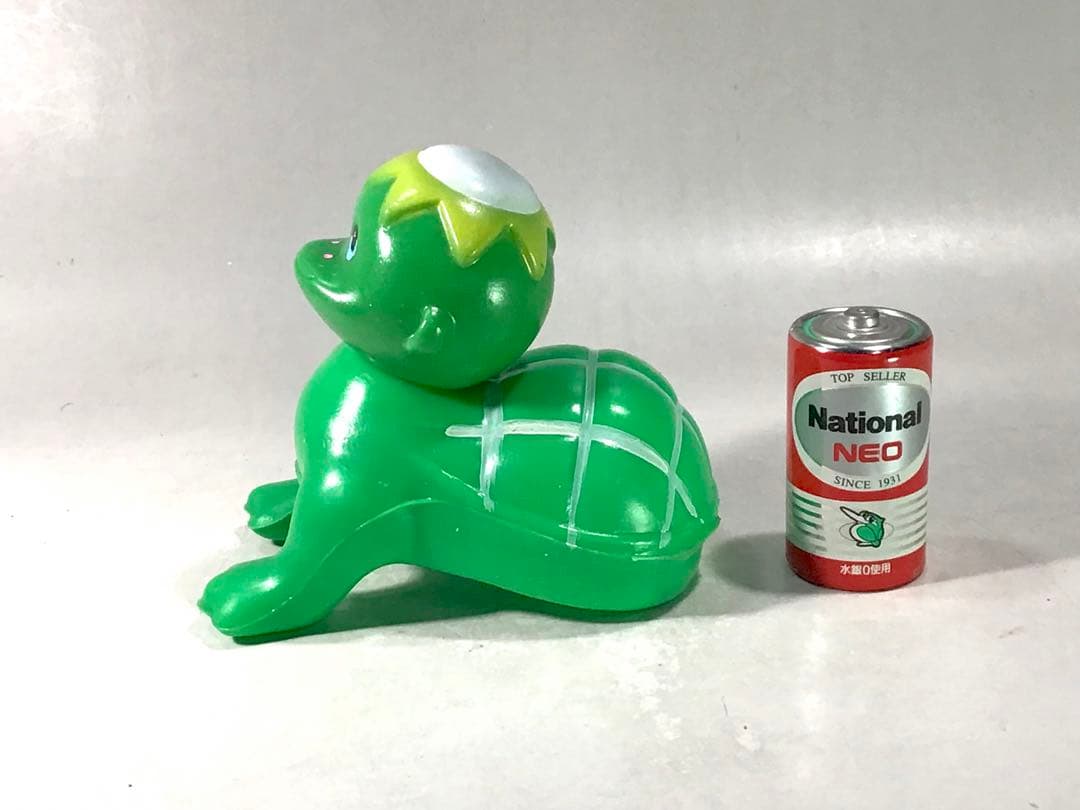 昭和レトロ ハイハイ 河童 赤ちゃん 人形 妖怪 お化け 駄玩具 ソフビ ②