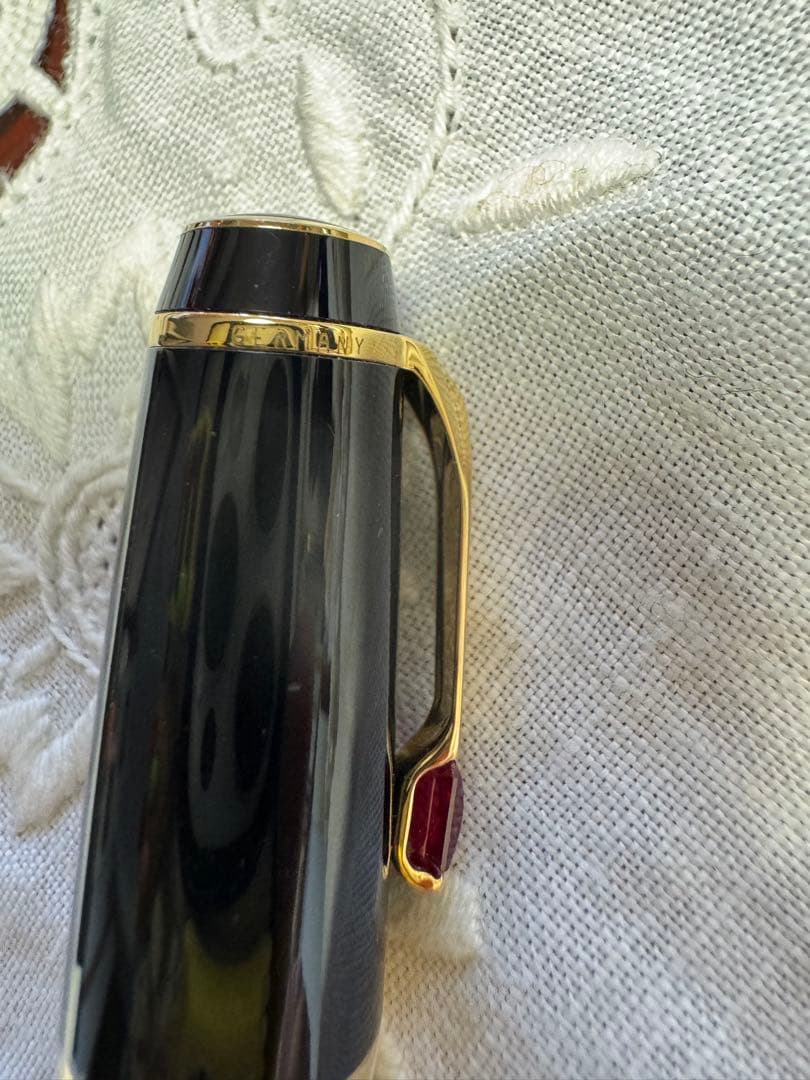 MONT BLANC 黒 万年筆 未使用