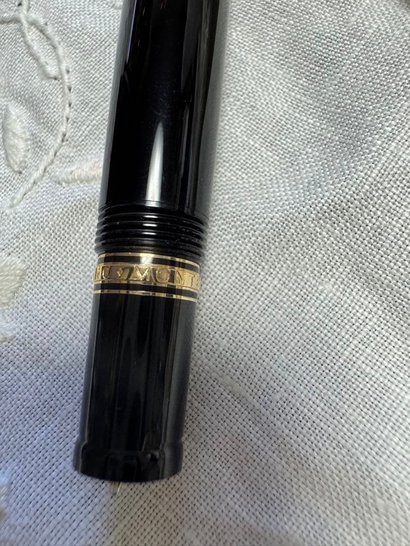 MONT BLANC 黒 万年筆 未使用