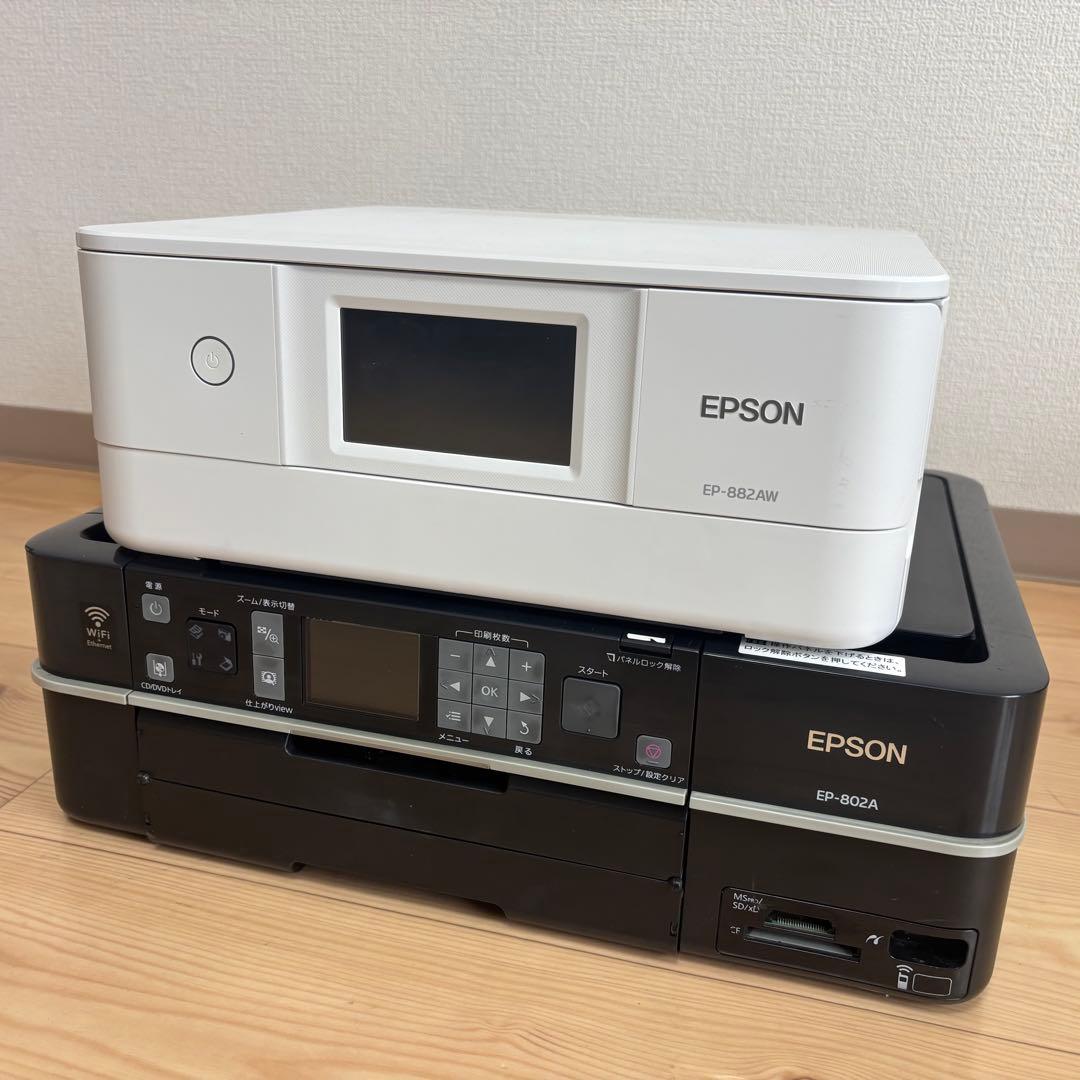 EPSON EP-882AW EP-802A プリンター ジャンク エプソン - メルカリ
