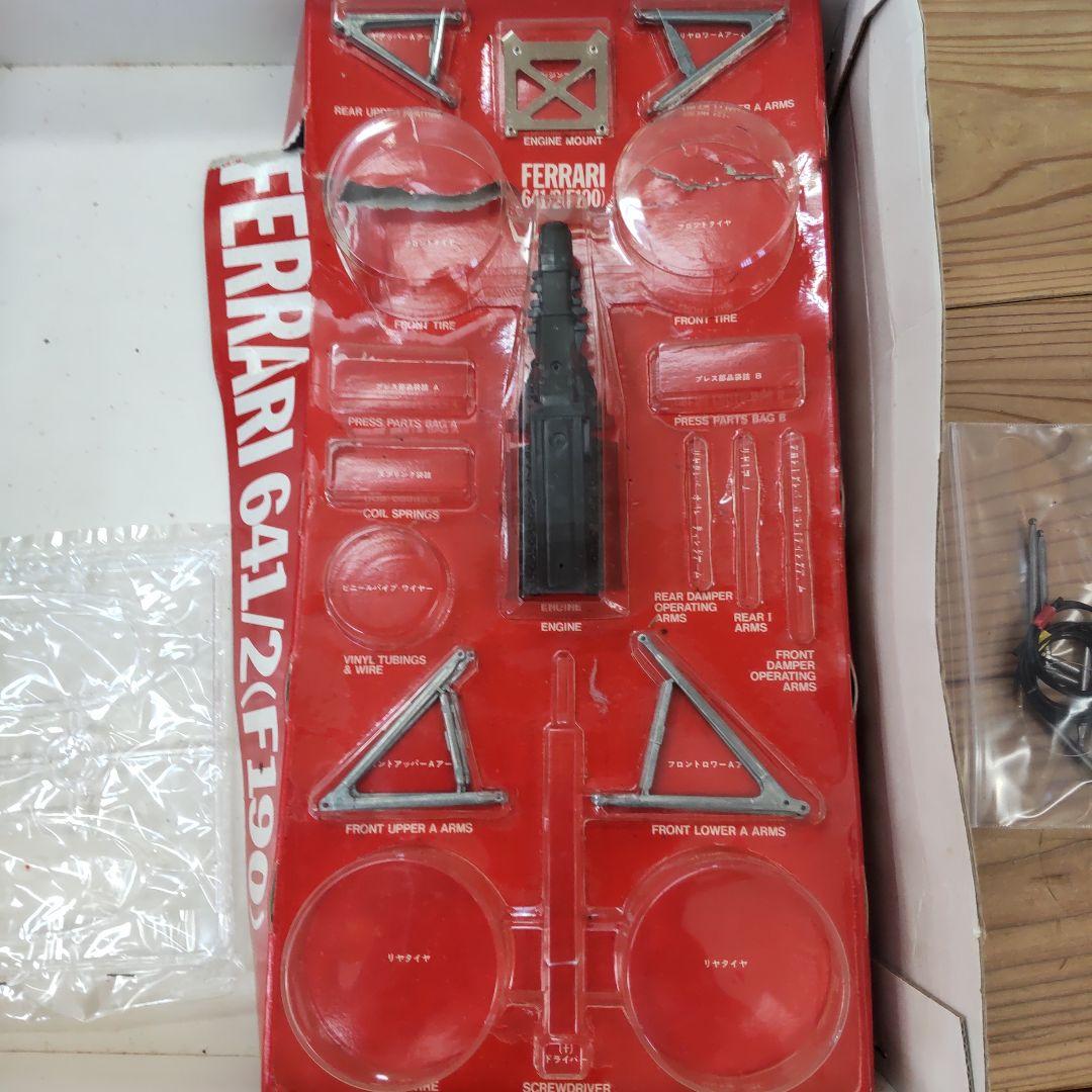 タミヤ フェラーリ 641/2 (F190) 1/12 プラモデル ジャンク品
