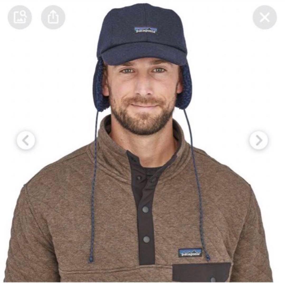パタゴニア リサイクル・ウール・イヤー・フラップ・キャップ - メルカリ