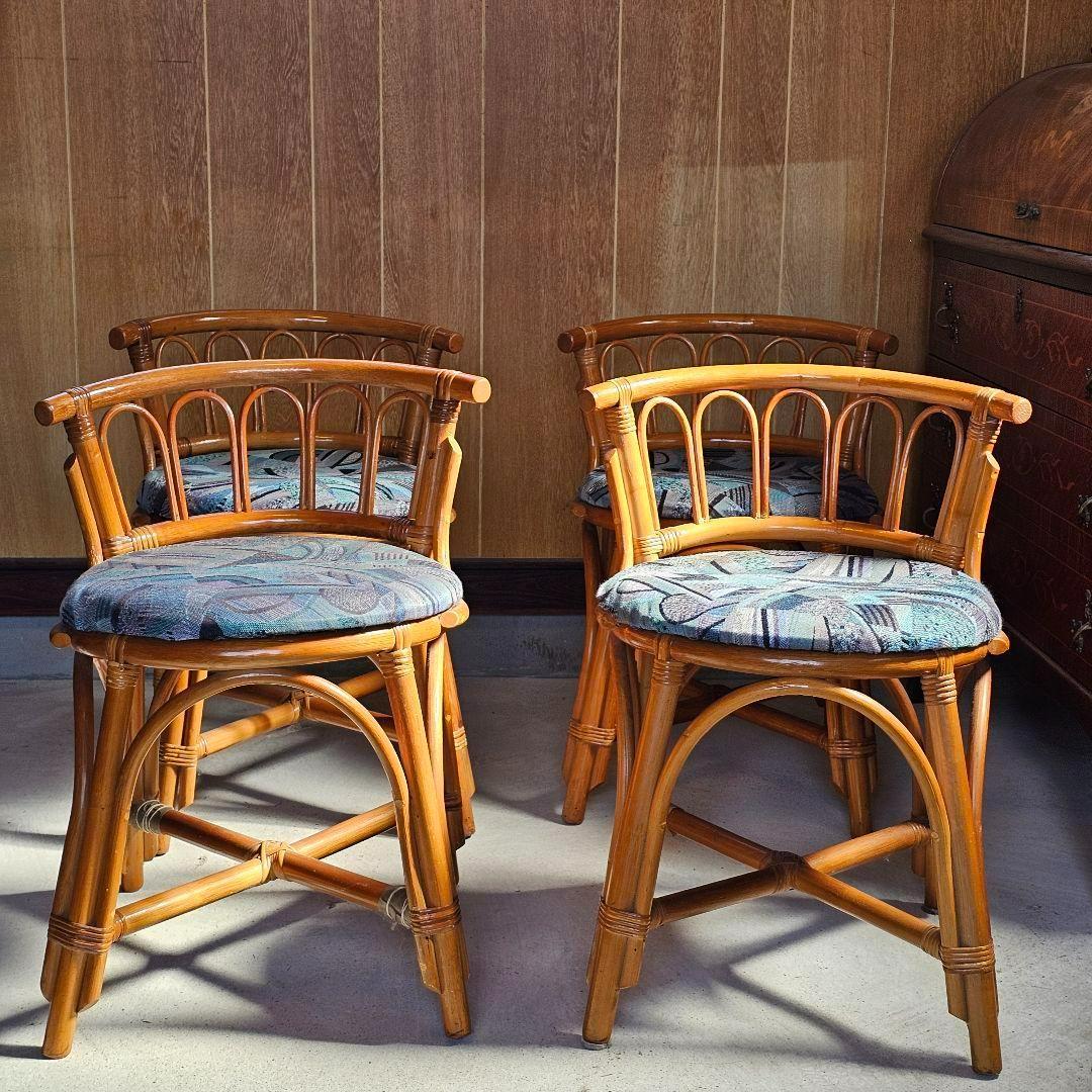 イギリススタイル　ラタン　籐　曲木　ベントウッド　チェア　ナチュラル　30