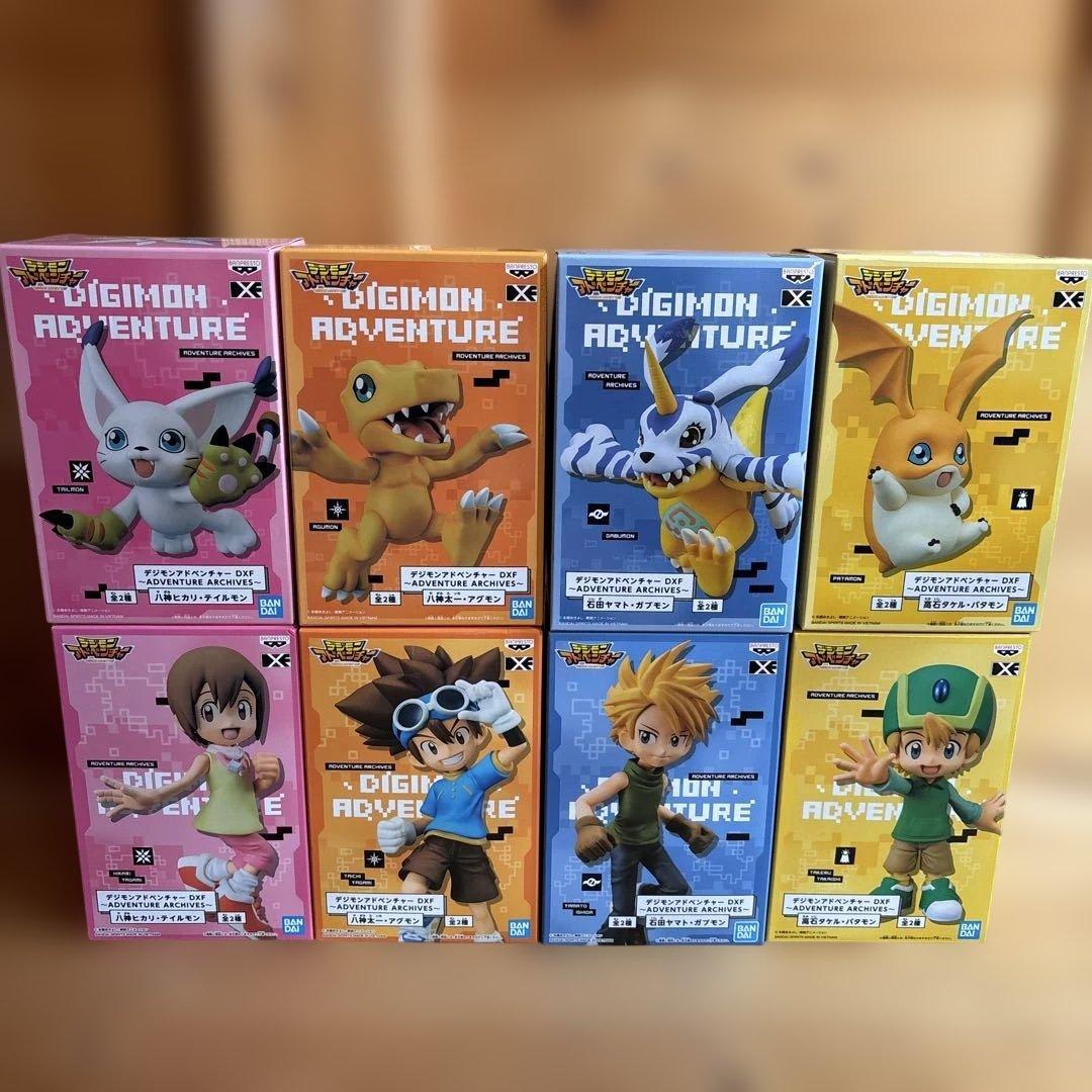 デジモンアドベンチャーDXF フィギュアセット デジモンアドベンチャー DXF ADVENTURE ARCHIVES 6点セット - メルカリ