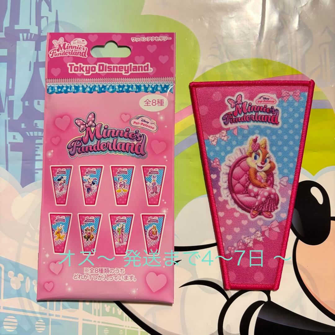 ディズニー⭐️パルパルーザ ミニー ワッペン アクセサリー クラリス