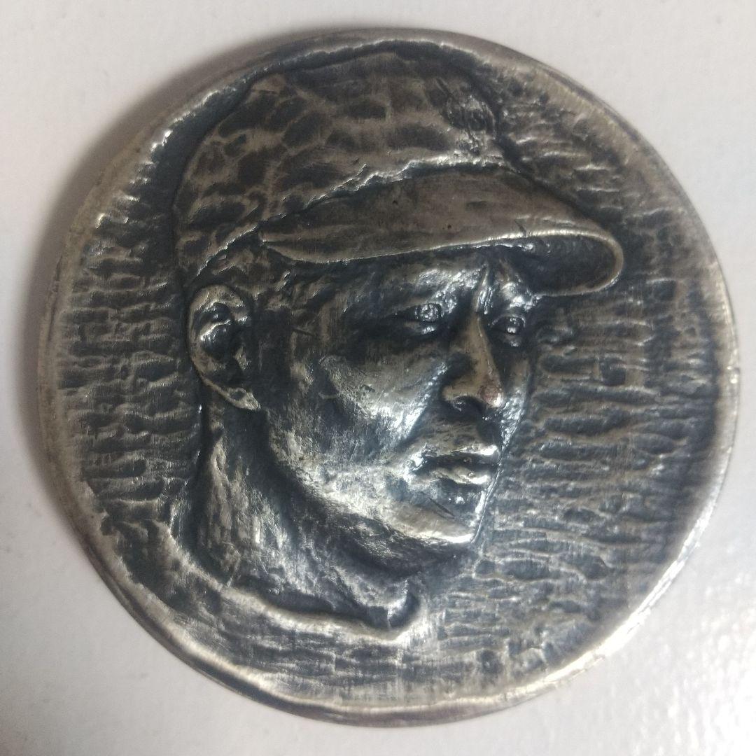 王貞治 大型記念銀メダル GOLDEN PLAYER'S MEDAL