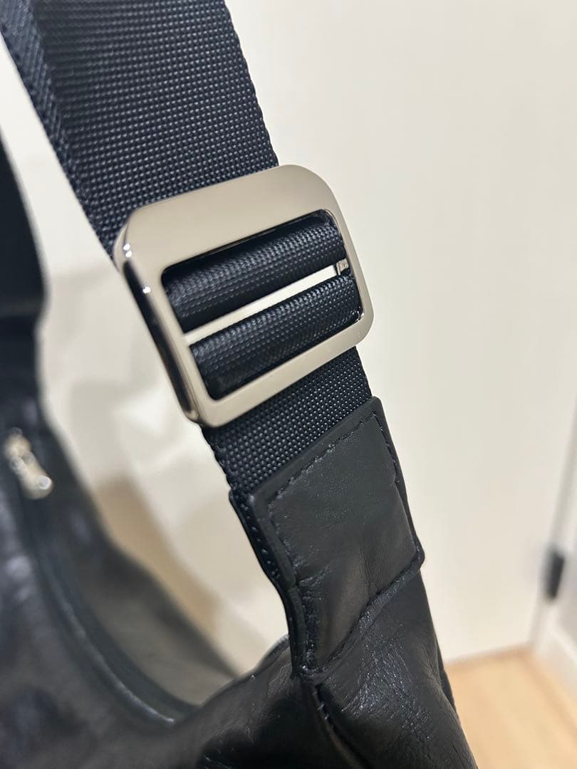 美品　russet ソフトレザーラウンドビッグショルダーバック