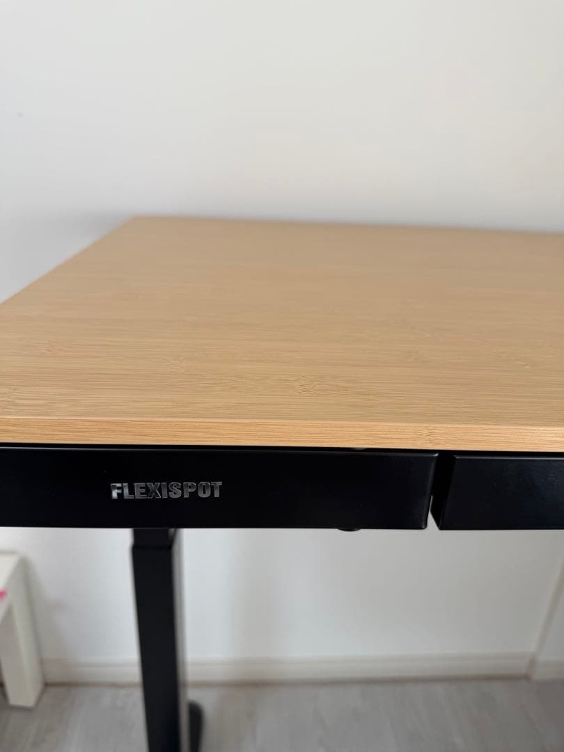 ru_hoさま専用★FlexiSpot昇降式パソコンデスク 引き出し付き