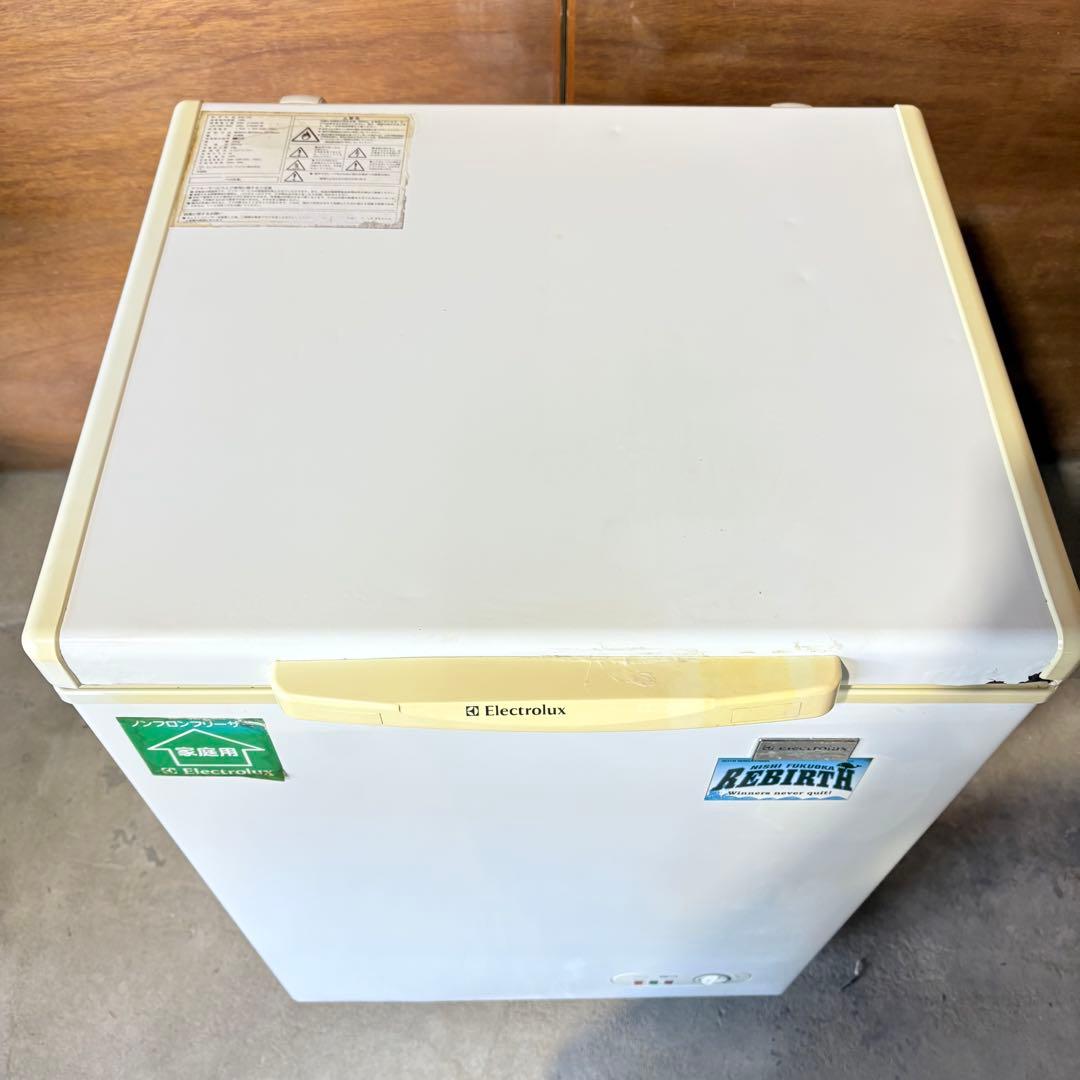 【福岡】エレクトロラックス 冷凍ストッカー 業務用 家庭用 105L 100V