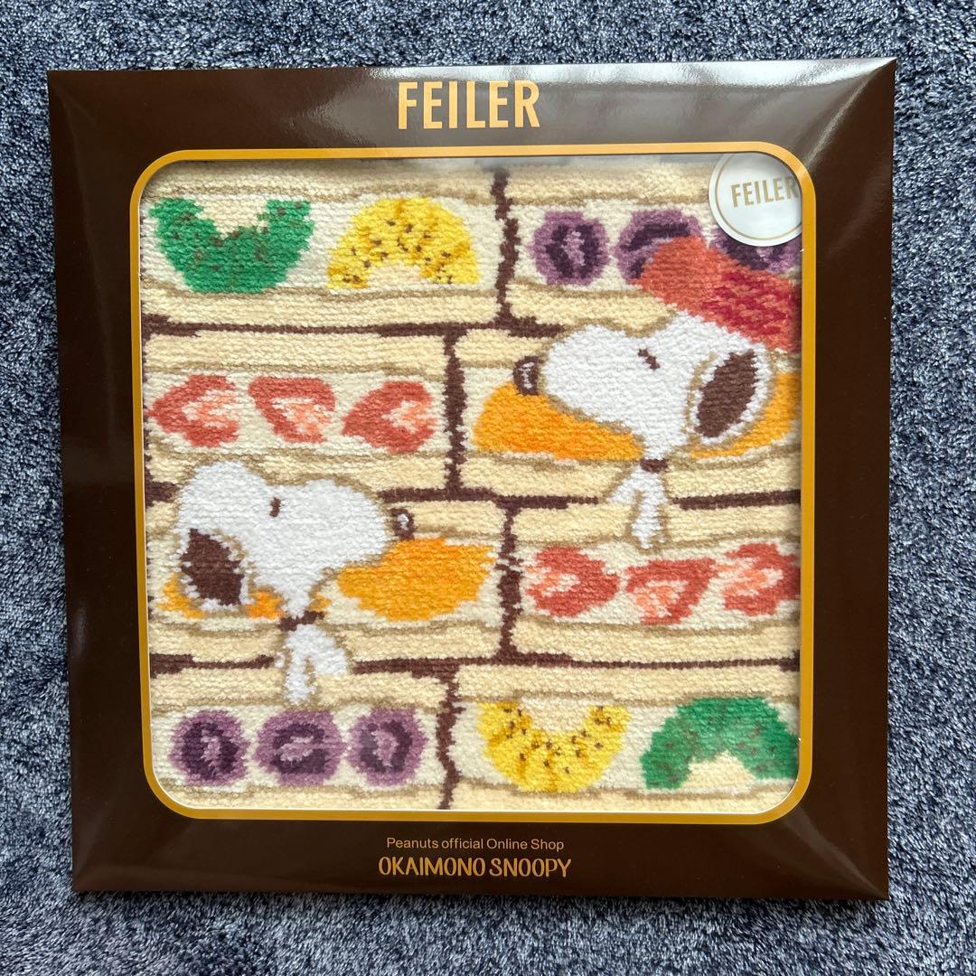 FEILER スヌーピー ハンカチ ポーチ