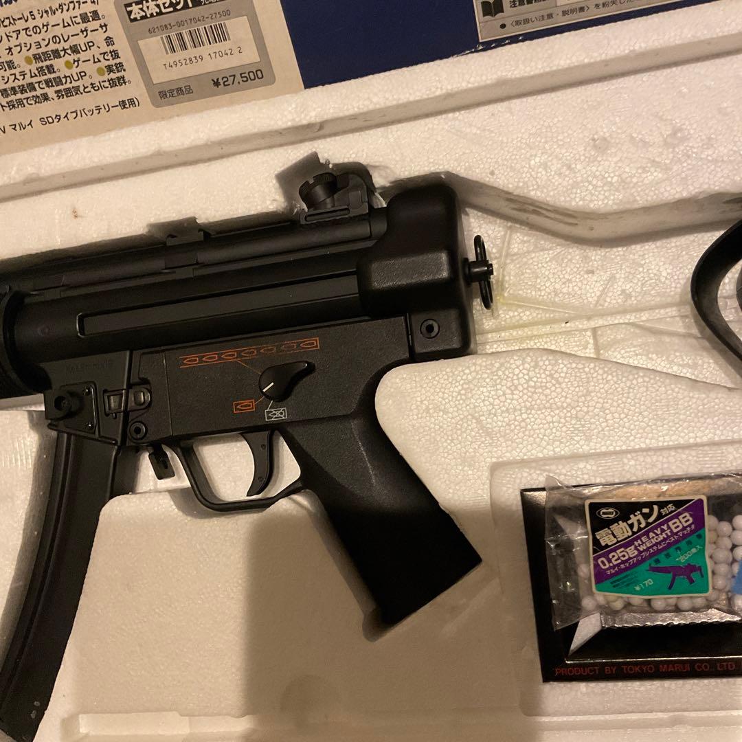 限定商品90m/s東京マルイ純正電動ガンMP5SD4メンテ済＋200マガジン良品