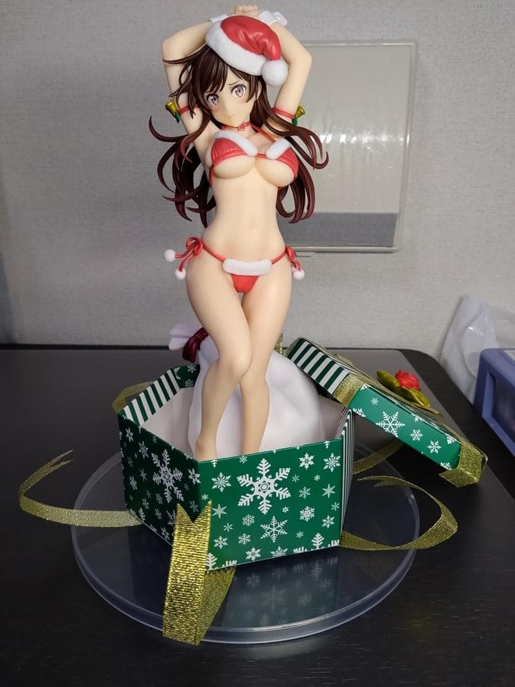 彼女、お借りします　水原千鶴 サンタビキニdeふわもこフィギュア 2ndXmas