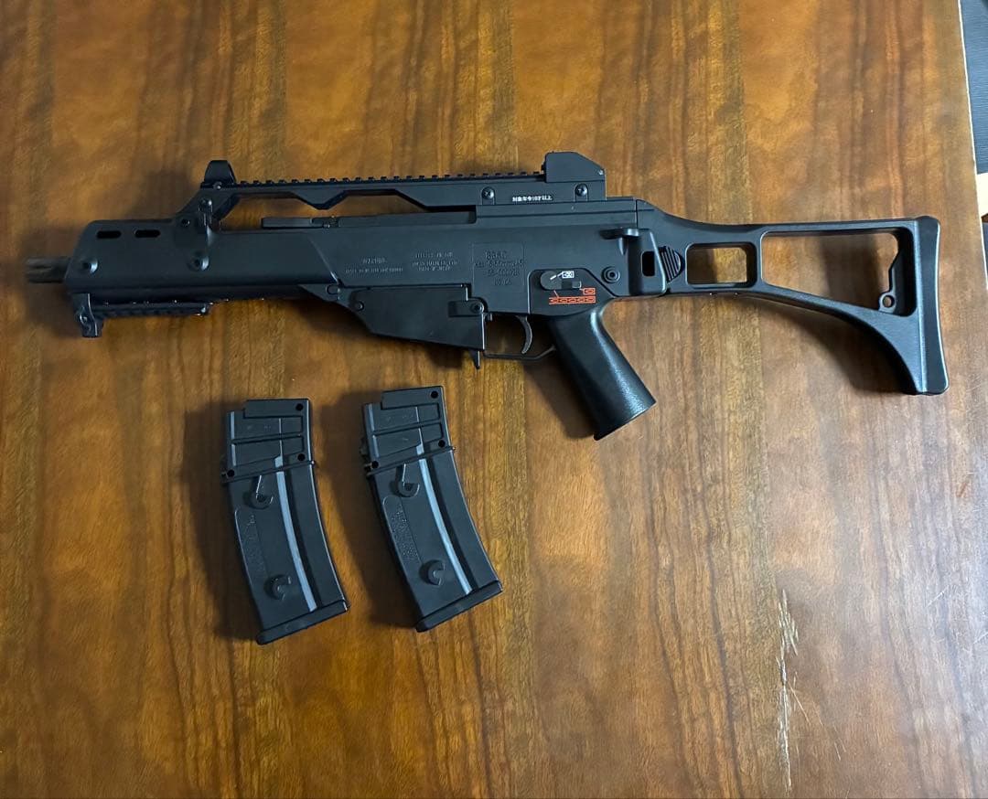 未使用　東京マルイ カスタム品 G36C 電動ガン　金属ピニオンギア　マガジン2