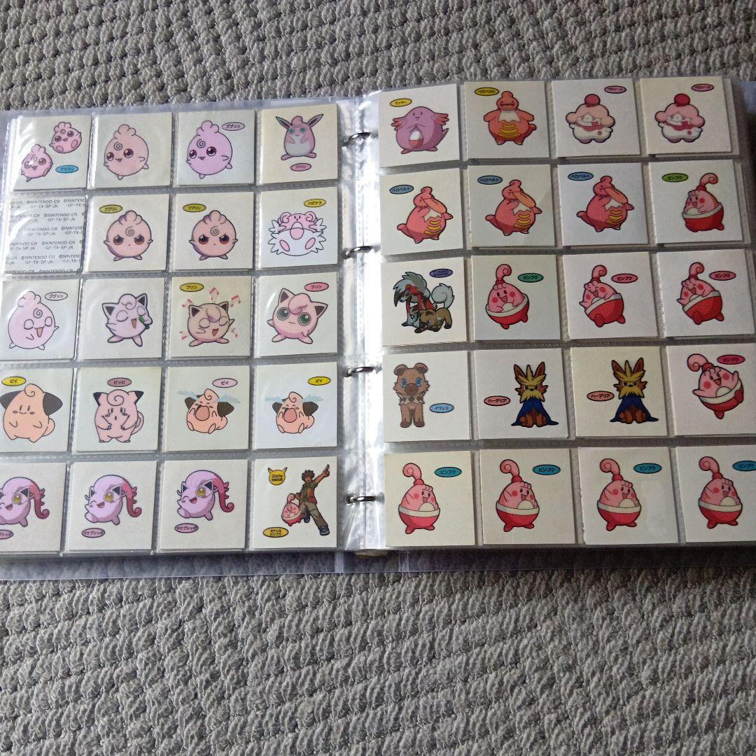 ポケモンデコキャラシール400枚以上他おまけ大量アニメノンジャンルまとめ売り大量