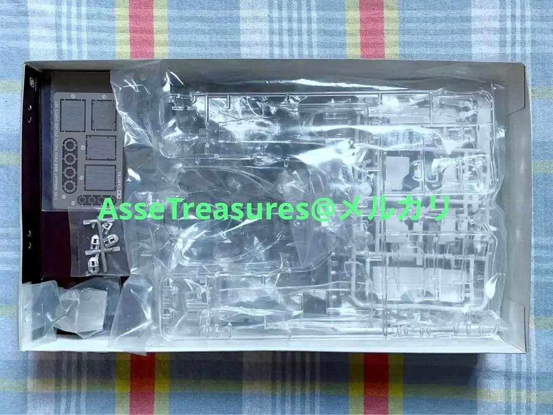 絶版 タミヤ 1/20 ウィリアムズ BMW FW24 イタリアGP フルビュー