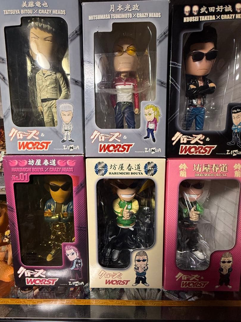 クローズ・ワースト　ボビングヘッド類65体以上