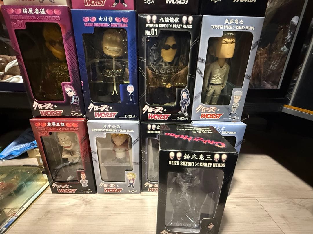 クローズ・ワースト　ボビングヘッド類65体以上