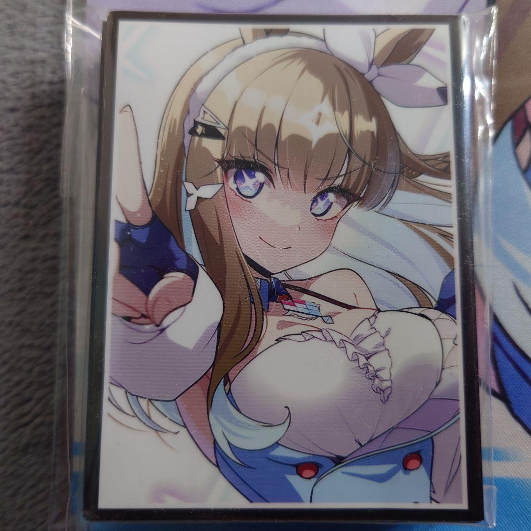 α2 ウマ娘 指差し&勝負服 アーモンドアイ スリーブ&プレイマット