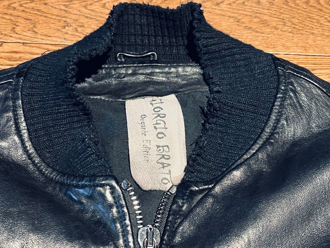 た*か様 GIORGIO BRATO48 ジョルジオブラットレザージャケット GIORGIO
