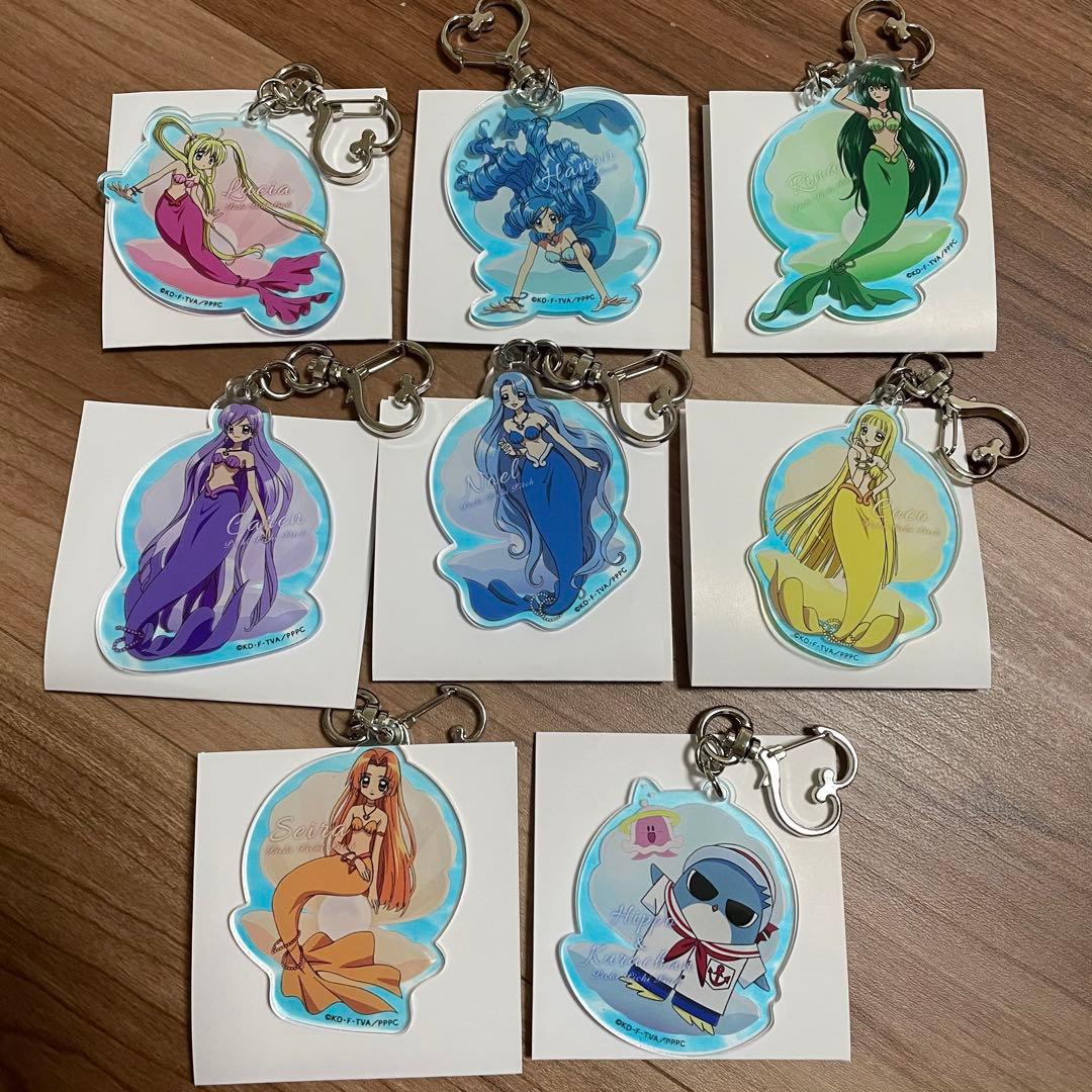 値下げ中 新品 即購入可 送料込 ぴちぴちピッチ アクリルキーホルダー 8種