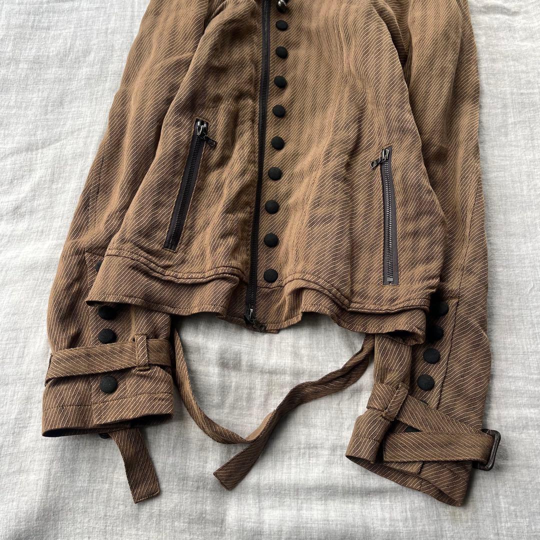 ジャケット・アウター UNKNOWN asymmetry Button jacket