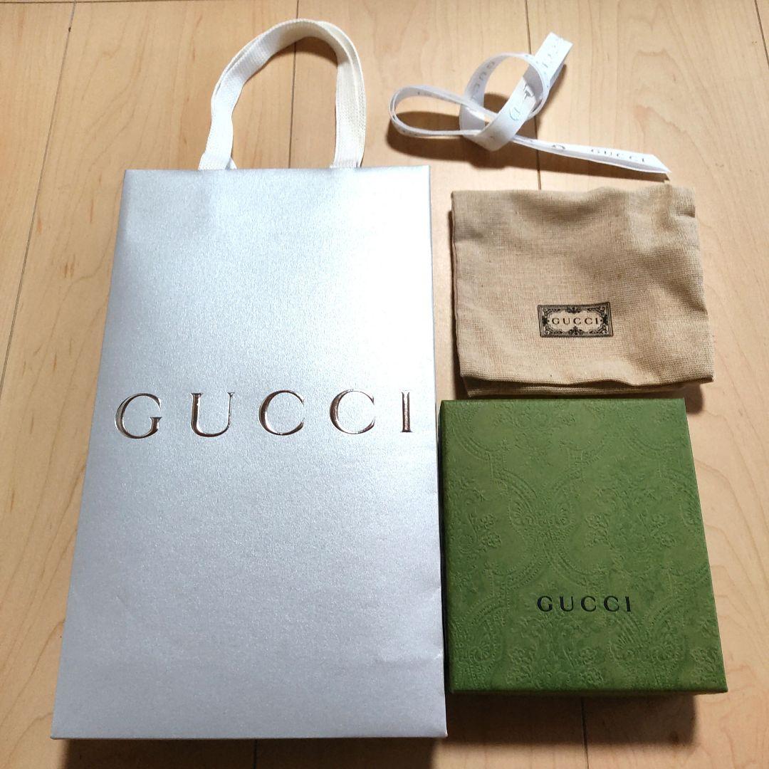 グッチ GUCCI 箱 ボックス ショッパー 紙袋 セット 財布用 - メルカリ