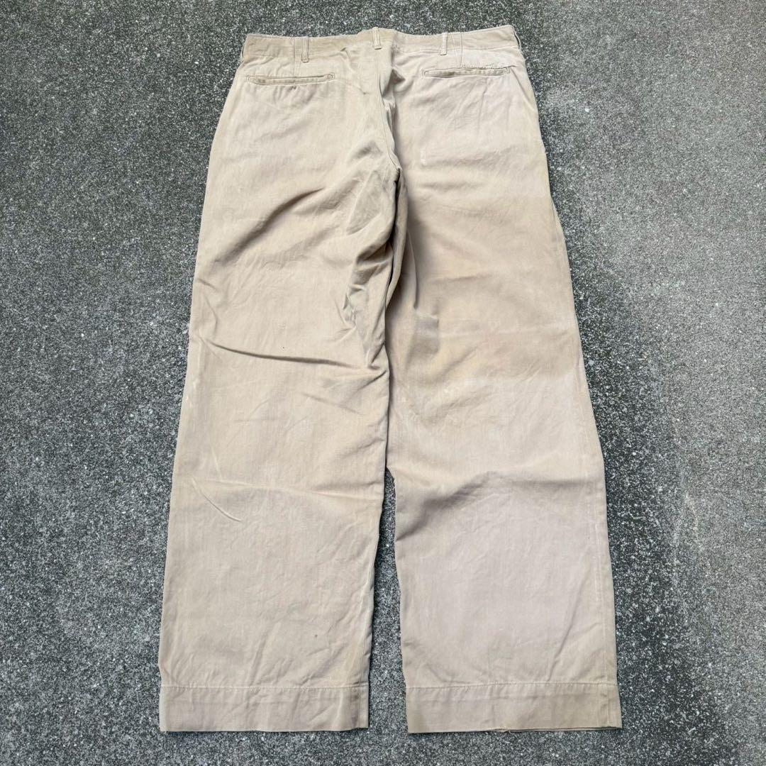 40s USArmy M-45 チノパン ヴィンテージ ミリタリー W34.5 - メルカリ