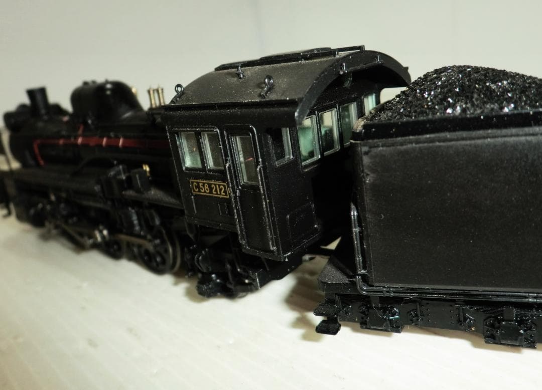 HOゲージ 天賞堂 C58形 標準型 切妻デフ 密閉キャブ 外観ジャンク