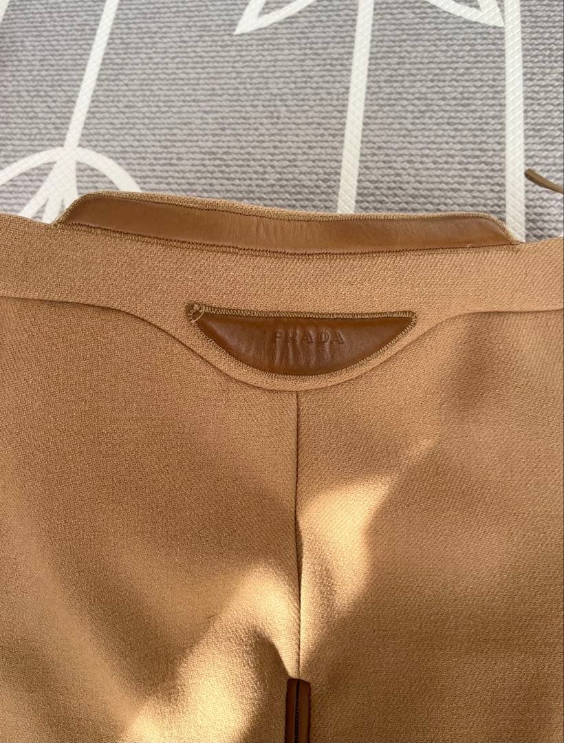 プラダ　スカート　キャメル　38 美品♡