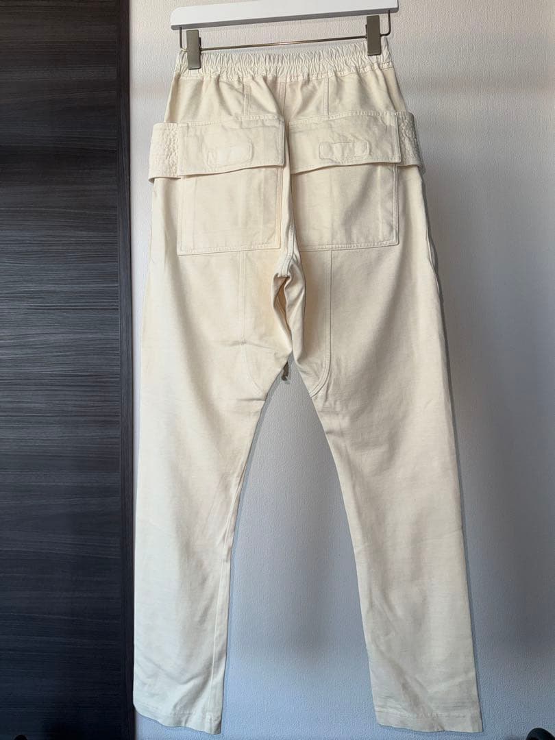 Rick Owens DRKSHDW カーゴパンツ ホワイト XS