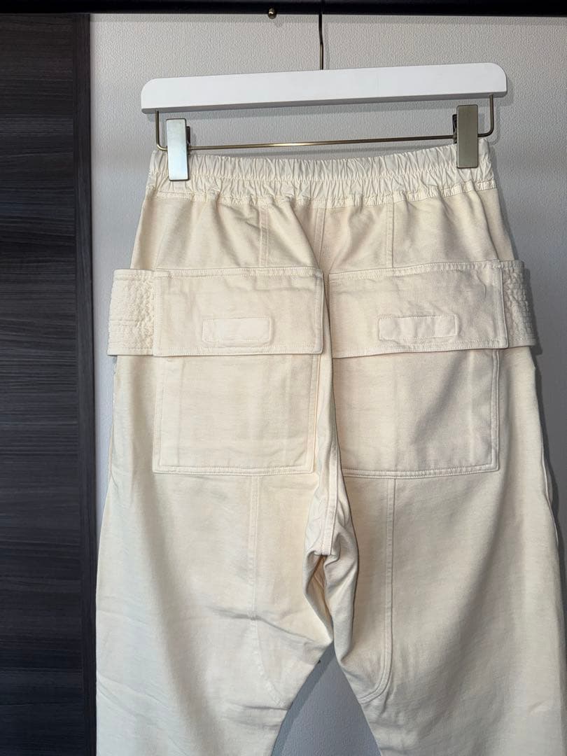 Rick Owens DRKSHDW カーゴパンツ ホワイト XS