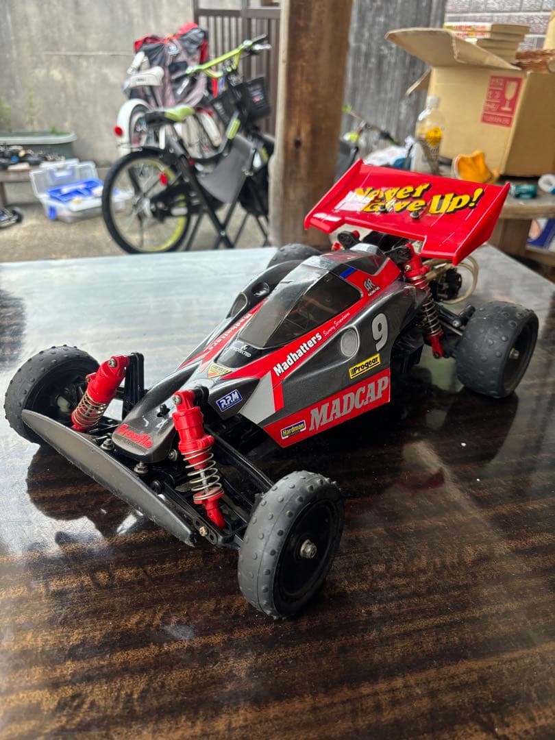 犬まんま　タミヤ　マッドキャップ　2台セット　ラジコン　RC 田宮