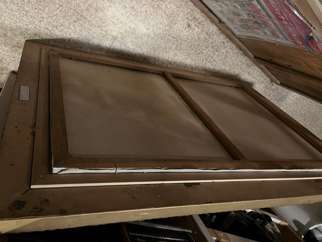 油絵、絵画、油絵額付き、大きな油絵、108センチ、キャンパス油絵、直筆油絵