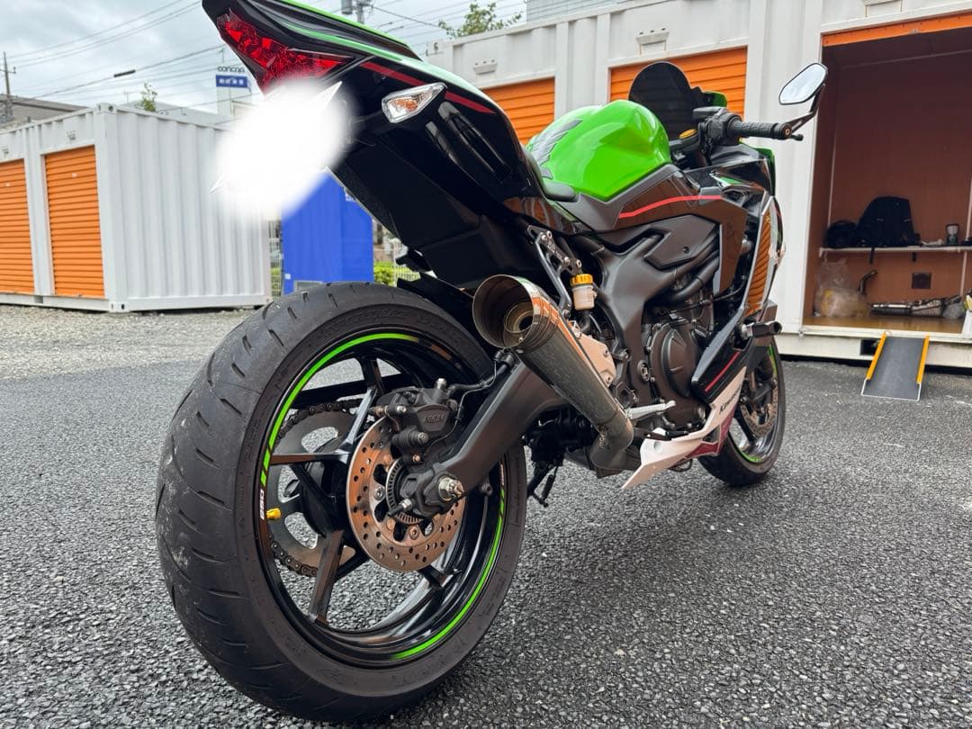 ニンジャ ZX-25R SE 2023-2024 LCIPARTS ショートチタンフル