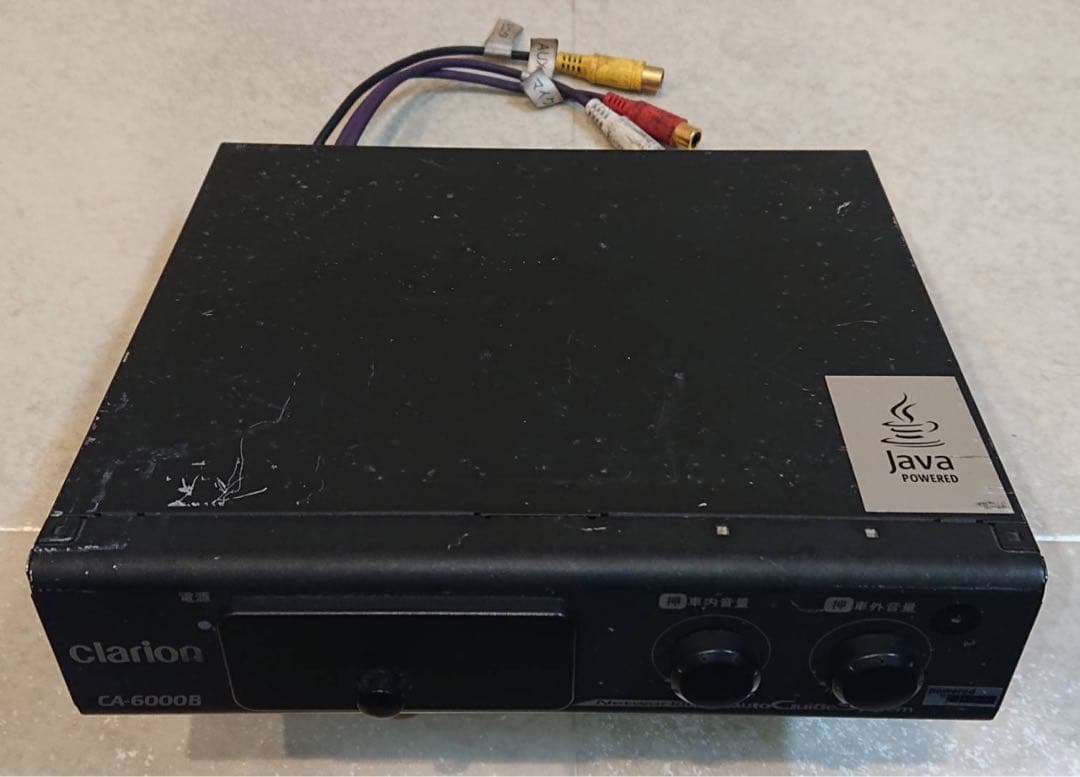 動作確認済】バス 廃品 クラリオン 音声合成 CA-6000 データ付属なし