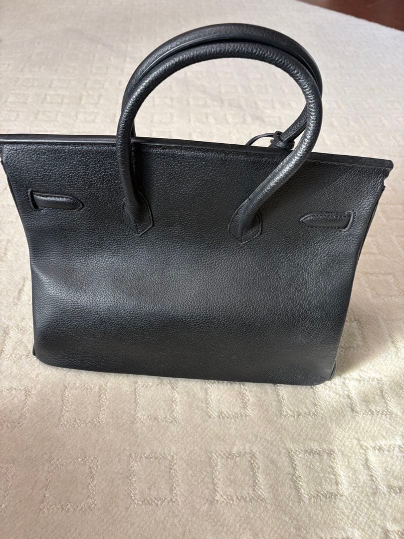【未使用】ハンドバッグ 自立型 ブラック