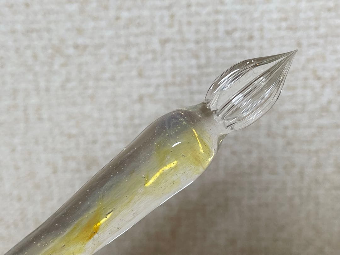 きゃろくろガラス工房・星空ガラスペン