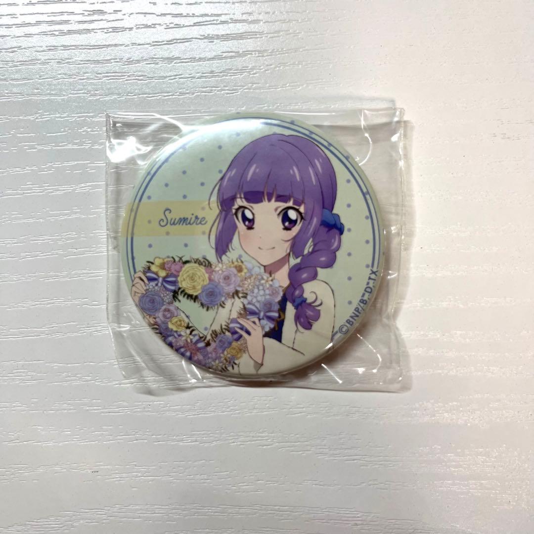 アイカツ！ 氷上スミレ 缶バッジ Flower