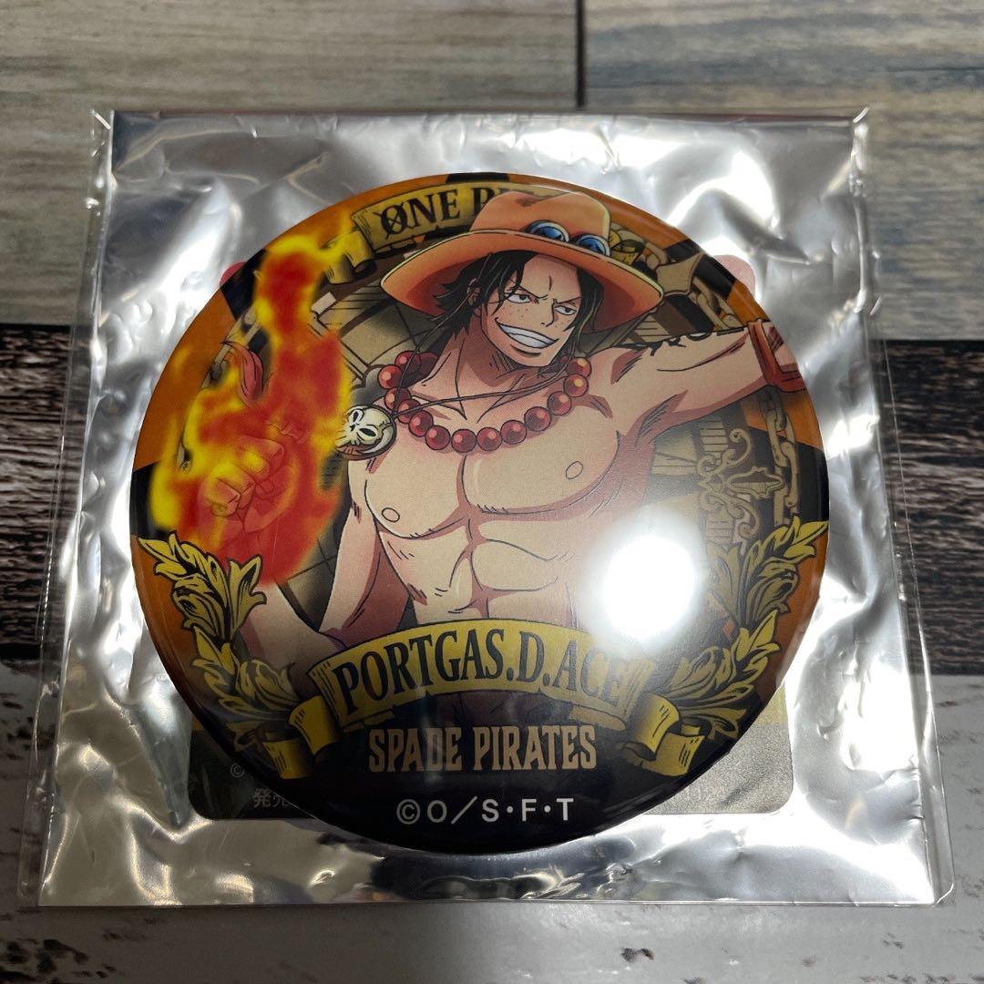ONE PIECE アルティメットクルードでか缶バッジ エース 3個セット