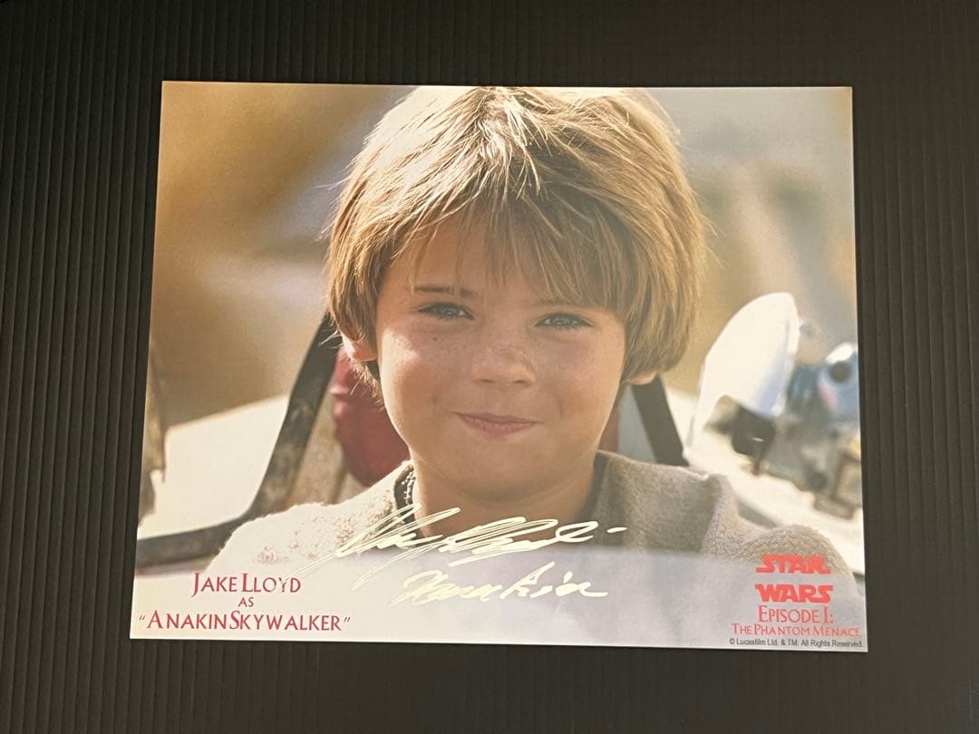 スターウォーズ 直筆サイン アナキン・スカイウォーカー ジェイク