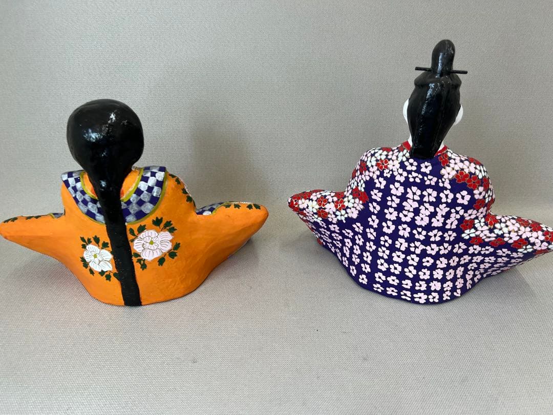 希少作品信州中野土人形土びな六代目奈良由起夫雛人形