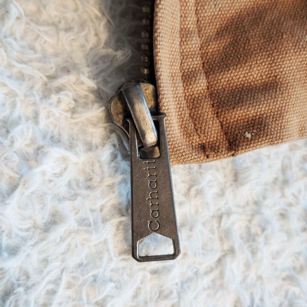 カーハート アクティブジャケット ペンキ L ブラウン キルティング