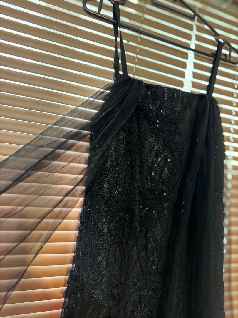 リボン×スパンコールドレス Dorry Doll ドリードール タグ付き