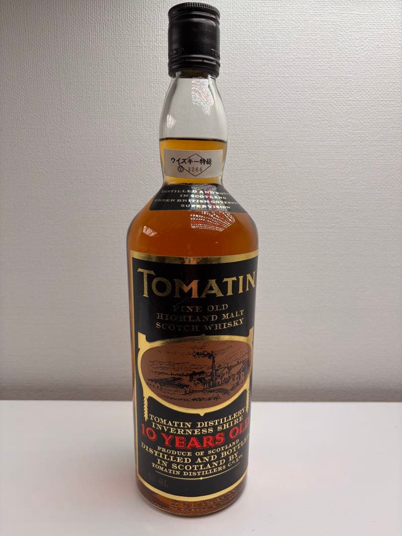 Tomatinトマーティン10YearsOldシングルモルトウイスキー750ml トマーティンについて - The Single Malt Shop