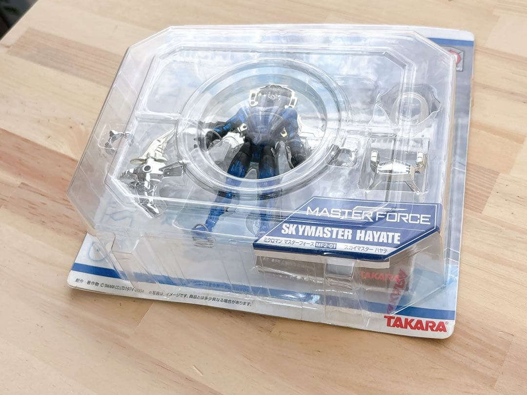 未開封 スカイマスター ハヤテ 「ミクロマン」 マスターフォース MF2-01
