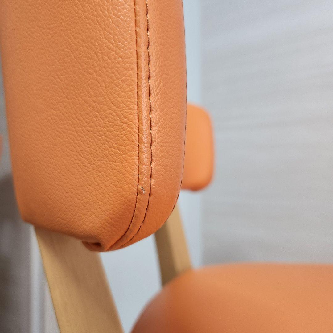 ①マニコカウンターB MANICO 背張 背もたれ付き カウンターチェア