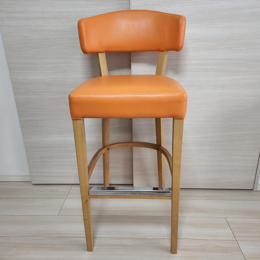 ①マニコカウンターB MANICO 背張 背もたれ付き カウンターチェア