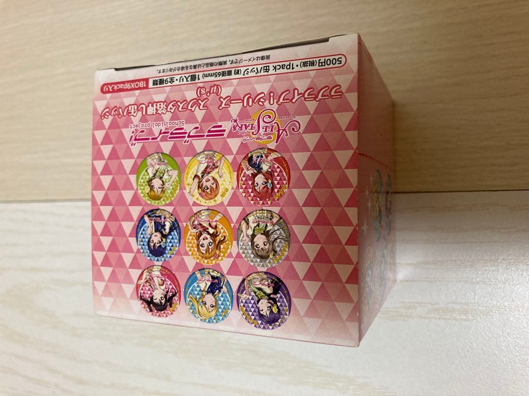ラブライブ シリーズ スクスタ箔押し缶バッジ μ's