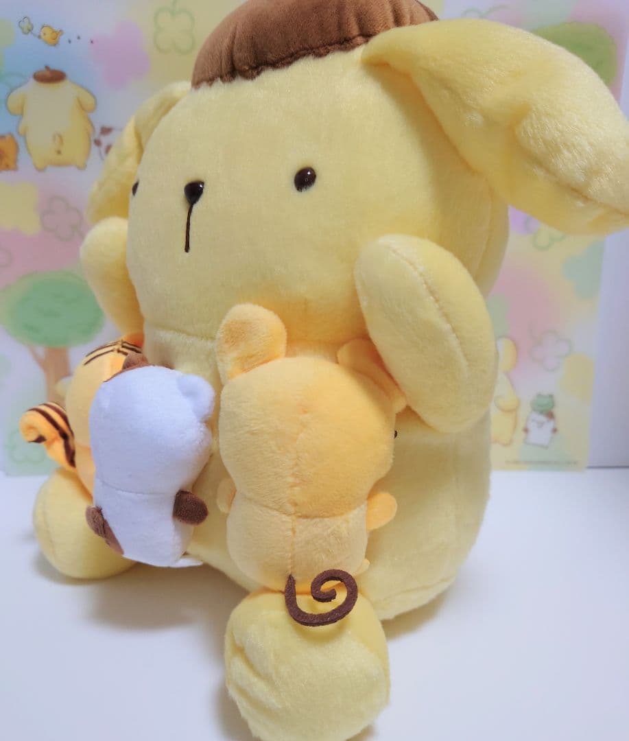 ポムポムプリン　ぬいぐるみ
