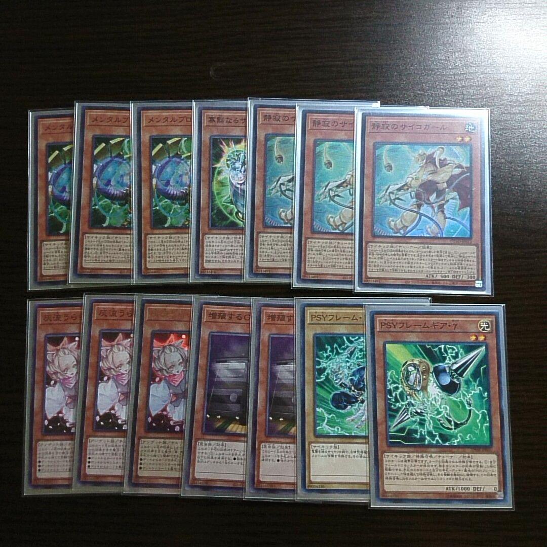 遊戯王【サイキックPUNK（パンク）】デッキ スリーブ付 a